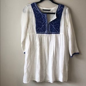 Zara women’s tunic